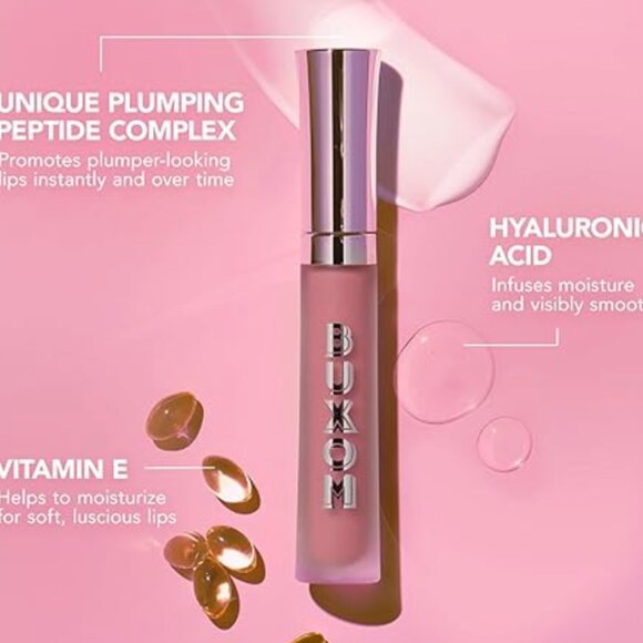 Buxom Full On NEGRONI lip cream Plumping Enhancing Tinted Lip Plumper, Moist - Picture 4 of 7